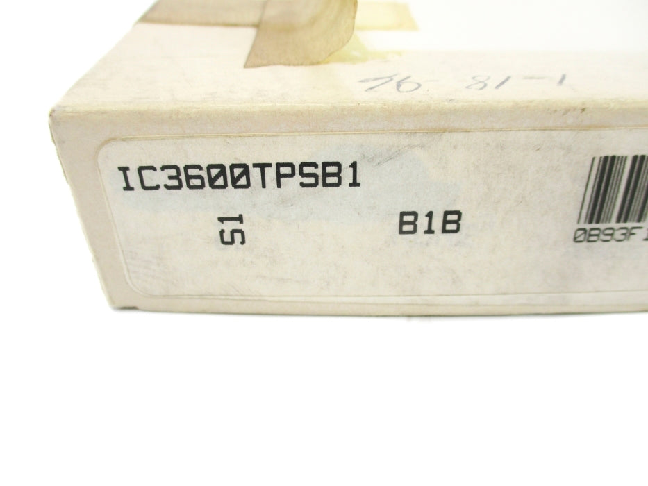 GENERAL ELECTRIC IC3600TPSB1B1B NSMP