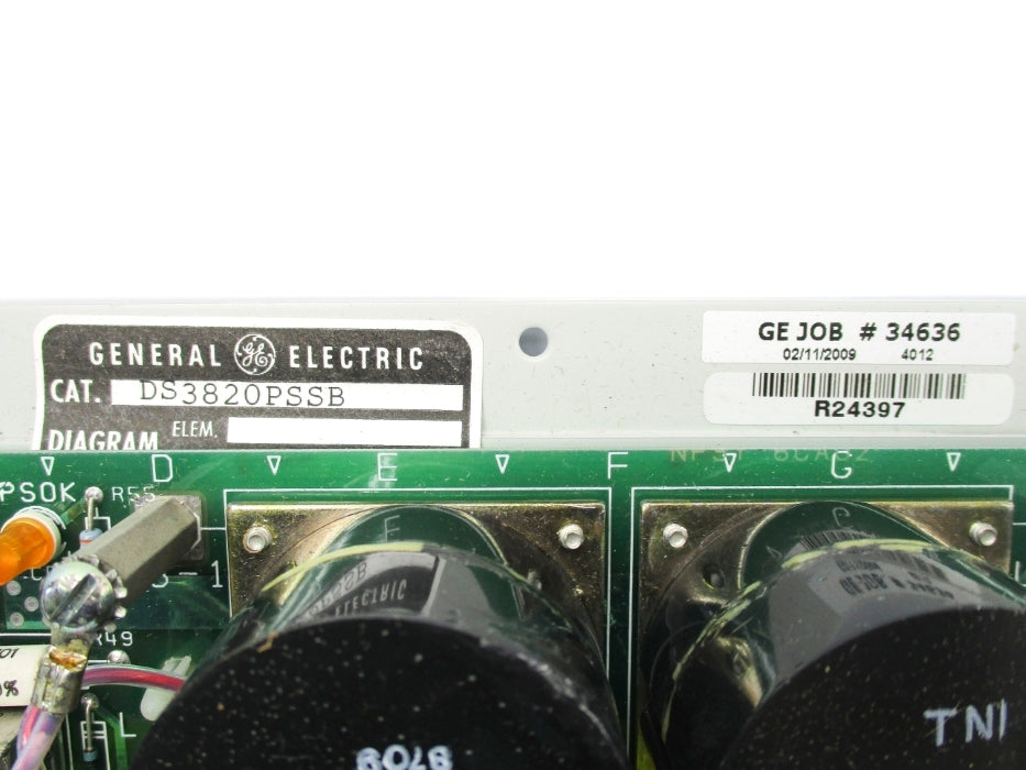GENERAL ELECTRIC DS3820PSSB NSNP