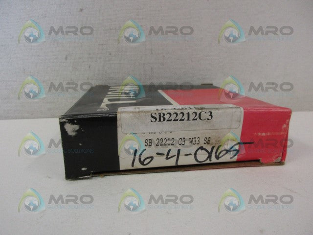 MCGILL SB-22212C3W33SS SPHERICAL-ROLLER BEARING *NEW IN BOX*