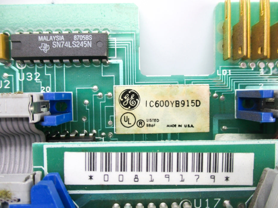 GENERAL ELECTRIC IC600YB915D UNMP