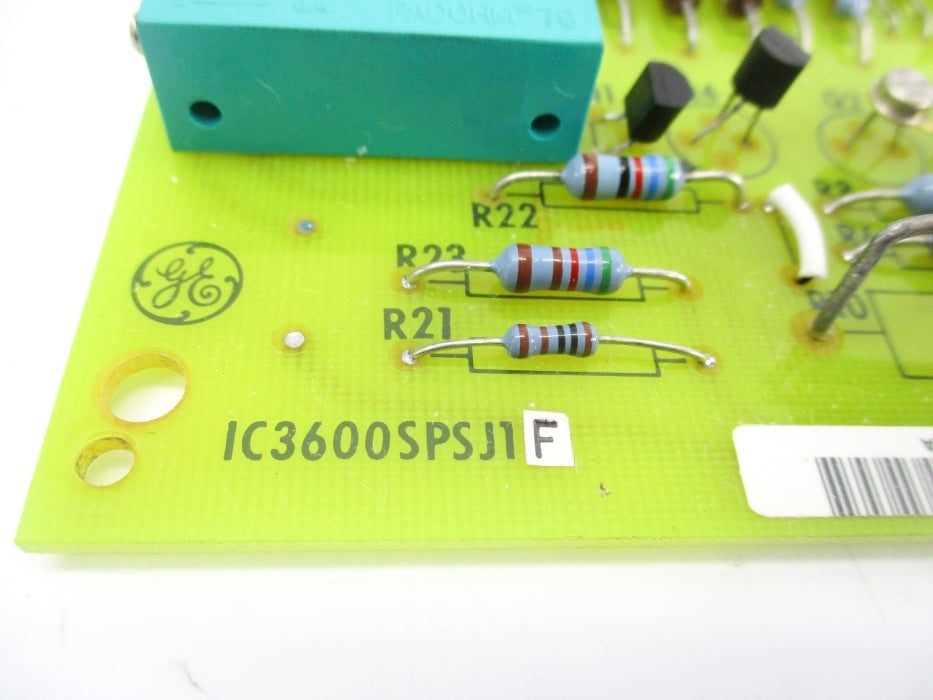 GENERAL ELECTRIC IC3600SPSJ1F UNMP