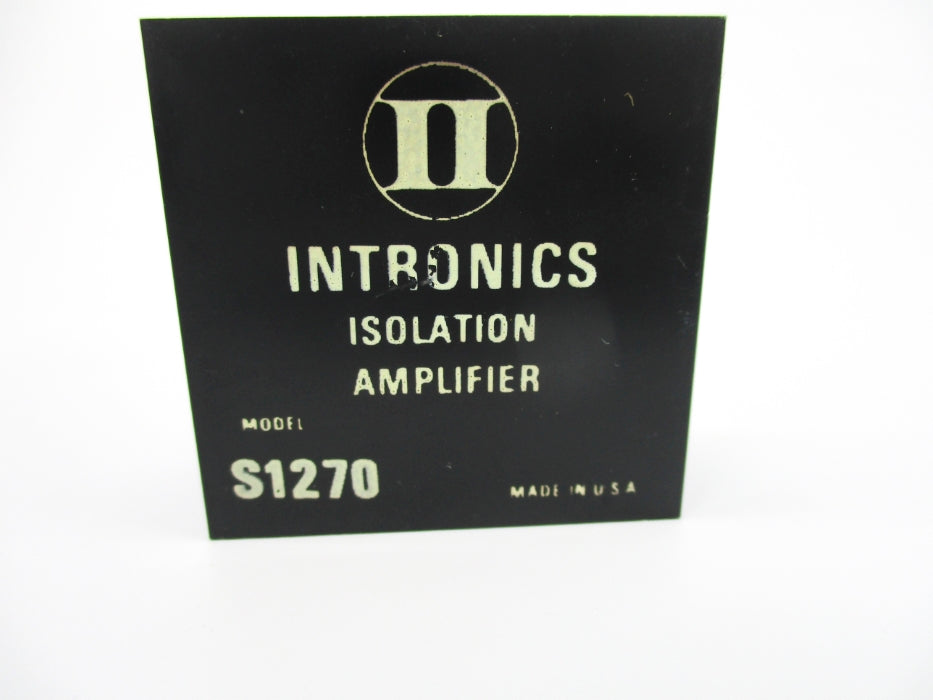 INTRONICS S1270 NSNP