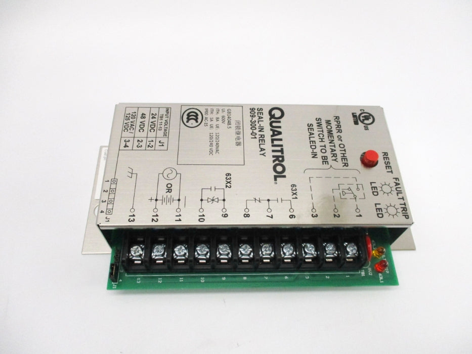 QUALITROL 909-300-01 24/48/120VDC 125VAC 8A NSMP