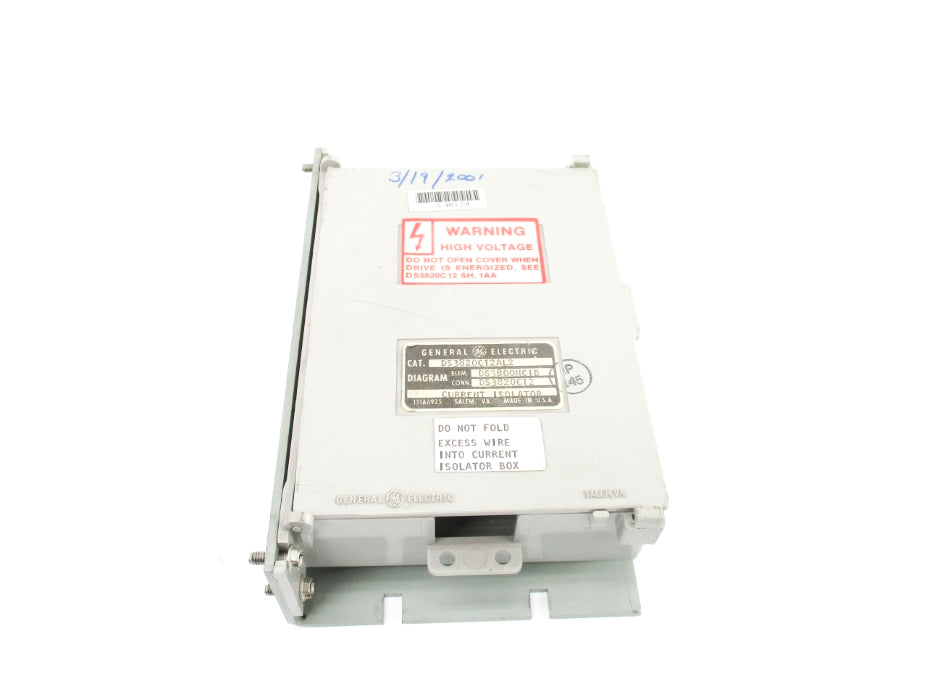 GENERAL ELECTRIC DS3820C12AL2 UNMP