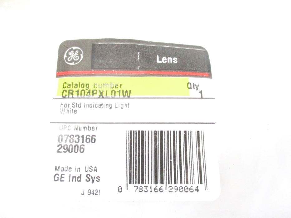 GENERAL ELECTRIC CR104PXL01W NSMP