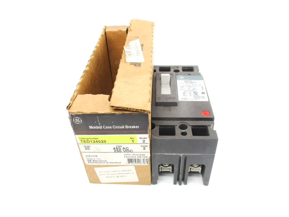 GENERAL ELECTRIC TED124020 480VAC 20A NSMP