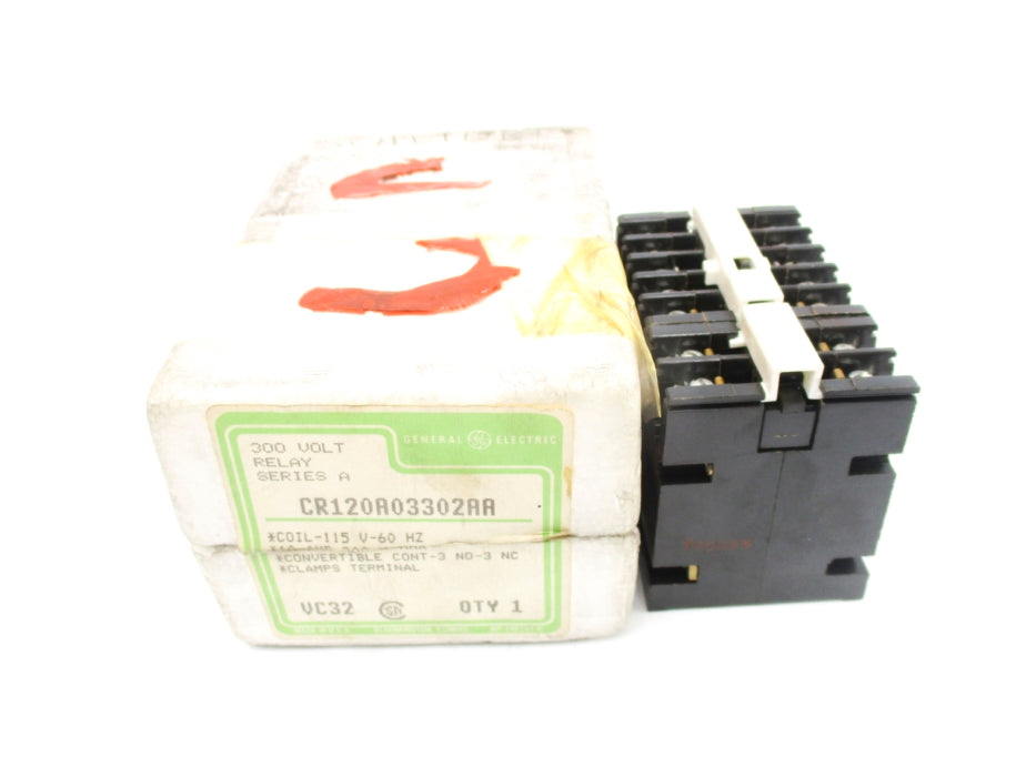 GENERAL ELECTRIC CR120A03302AA SER. A 115V 10A NSMP