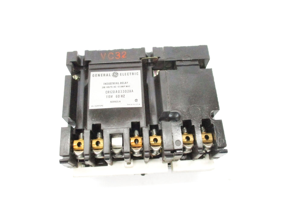 GENERAL ELECTRIC CR120A03302AA SER. A 115V 10A NSMP