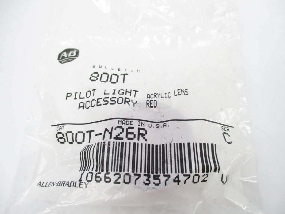 ALLEN BRADLEY 800T-N26R SER. C NSMP