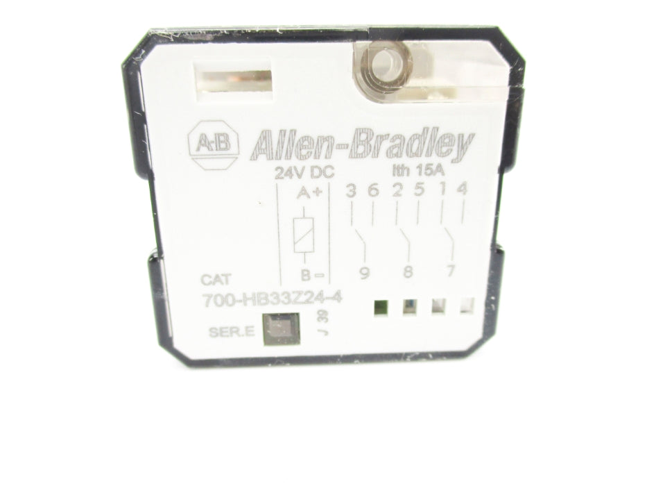 ALLEN BRDALEY 700-HB33Z24-4 SER. E 24VDC 15A UNMP
