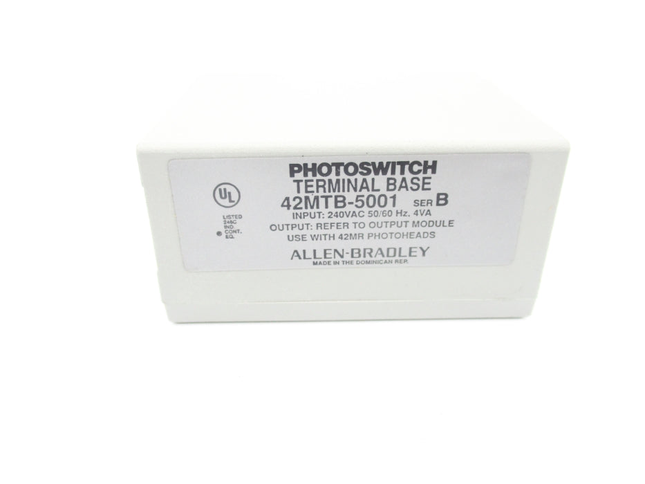 INDUSTRIAL SPARE PART 42MTB-5001 SER. B (BK/YL) NSMP