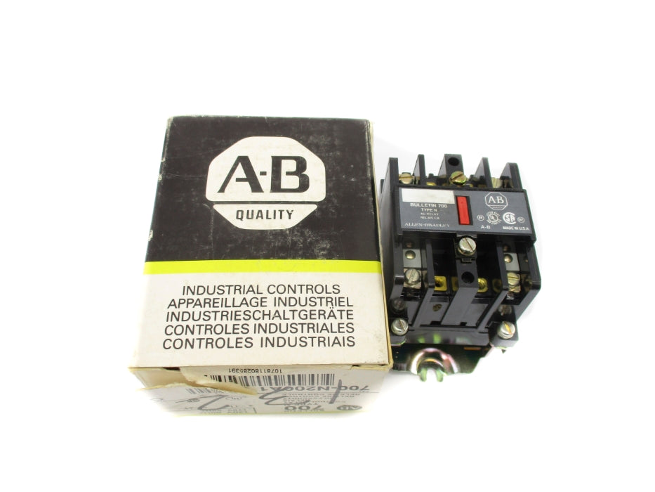 ALLEN BRADLEY 700-N200A1 SER. C 110/120V (BK/YL) NSMP
