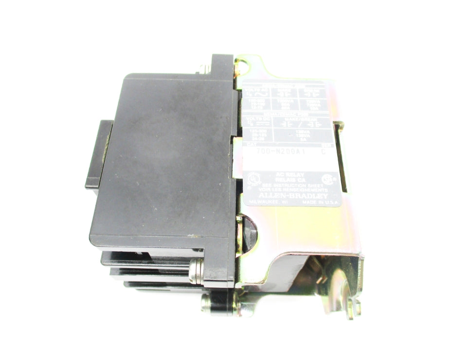 ALLEN BRADLEY 700-N200A1 SER. C 110/120V (BK/YL) NSMP