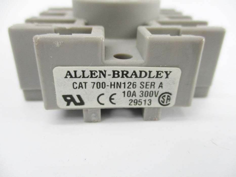 ALLEN BRADLEY 700-HN126 SER. A 300V 10A UNMP