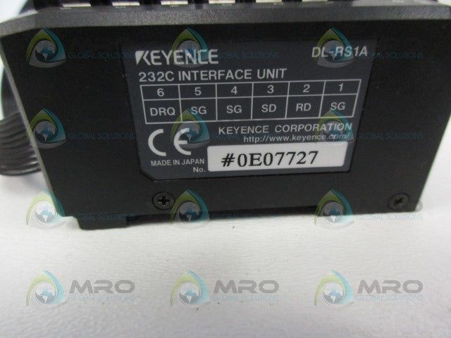 KEYENCE DL-RS1A INTERFACE UNIT *NEW NO BOX*