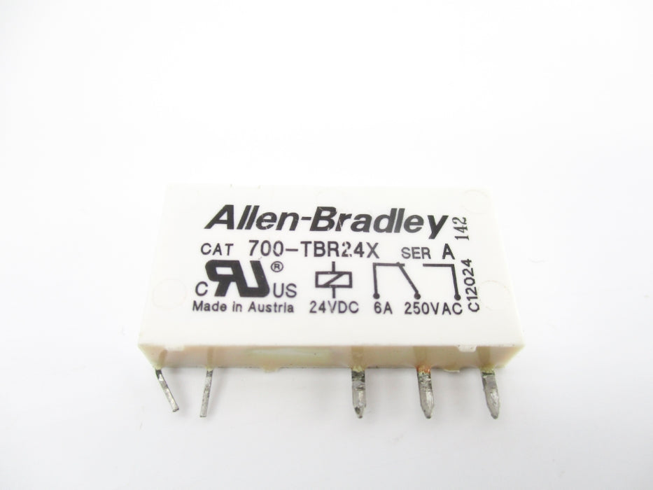 ALLEN BRADLEY 700-TBR24X SER. A 24VDC/250VAC 6A UNMP