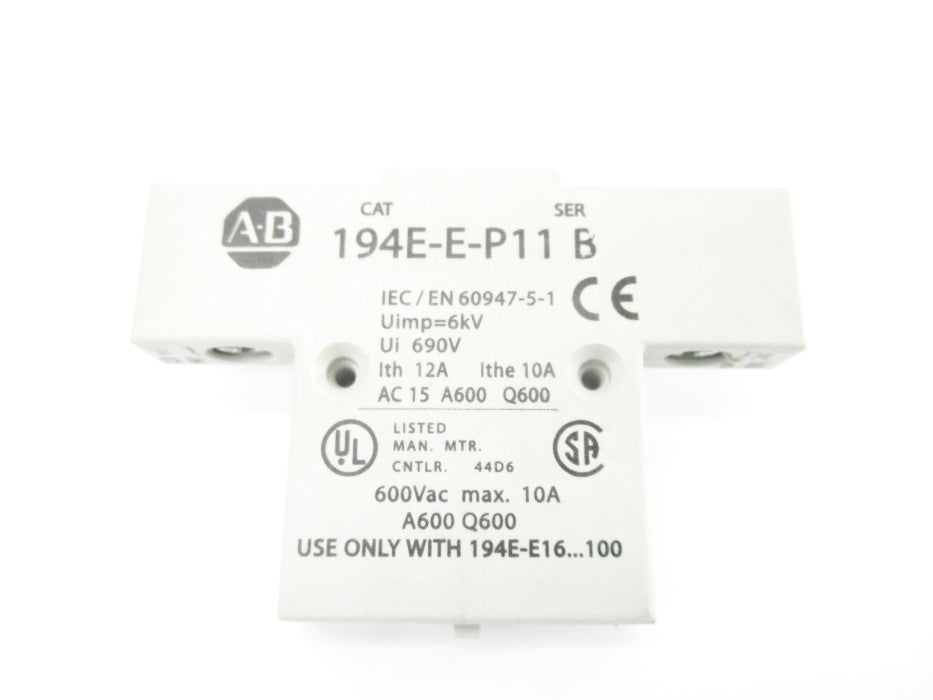 ALLEN BRADLEY 194E-E-P11 SER. B NSNP