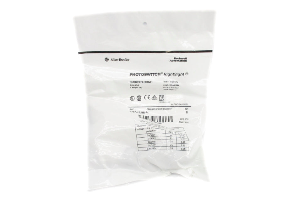 ALLEN BRADLEY 42EF-U2JBB-F4 SER. B NSMP