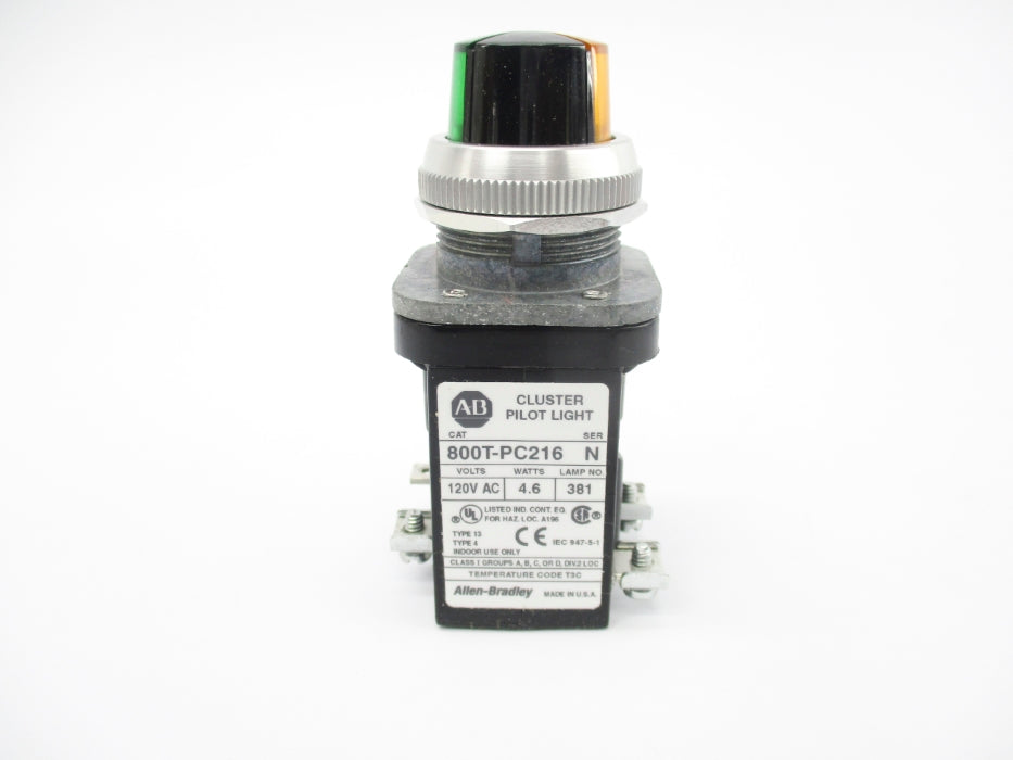 ALLEN BRADLEY 800T-PC216XAXG SER. N (WH) NSMP