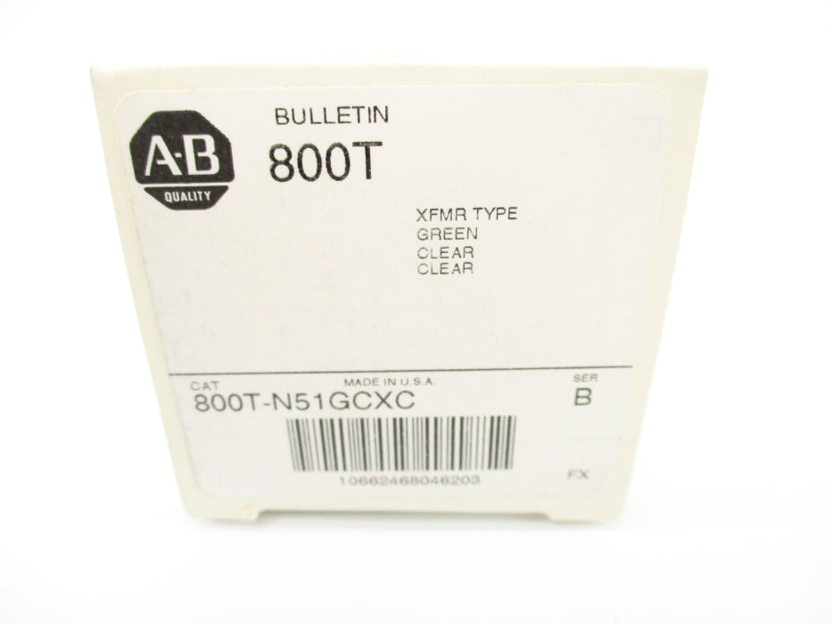 INDUSTRIAL SPARE PART 800T-N51GCXC SER. B (WH) NSMP