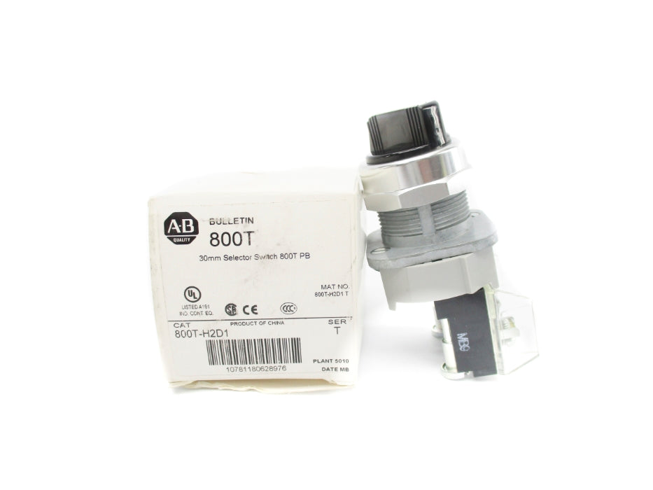ALLEN BRADLEY 800T-H2D1 SER. T (AS PICTURED1) (WH)  NSMP