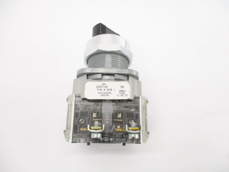 ALLEN BRADLEY 800T-H2D1 SER. T (AS PICTURED1) (WH)  NSMP