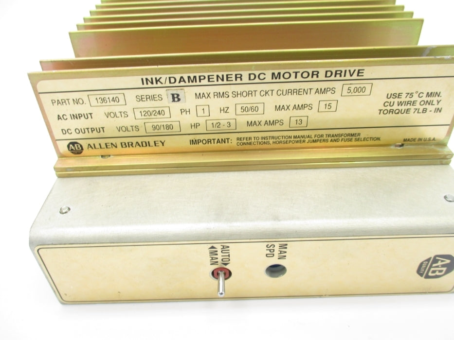 ALLEN BRADLEY 136140 SER. B UNMP