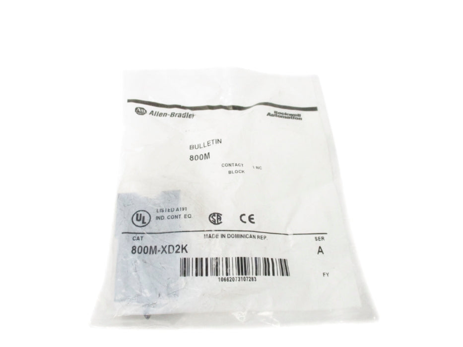 INDUSTRIAL SPARE PART 800M-XD2K SER. A NSMP