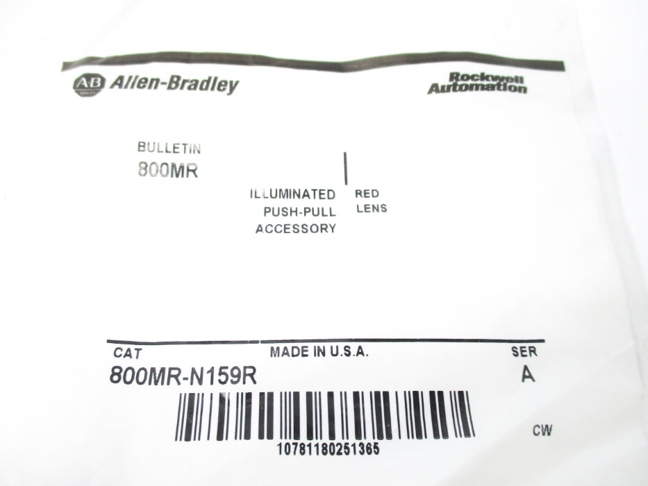 ALLEN BRADLEY 800MR-N159R SER. A NSMP