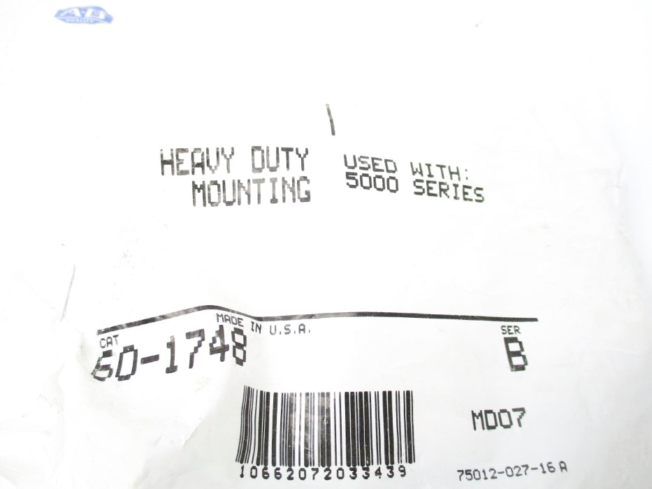 INDUSTRIAL SPARE PART 60-1748 SER. B NSMP