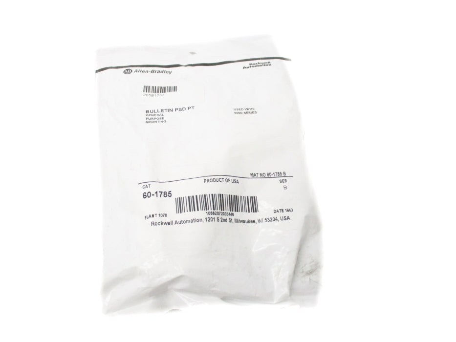 ALLEN BRADLEY 60-1785 SER. B (WH) NSMP