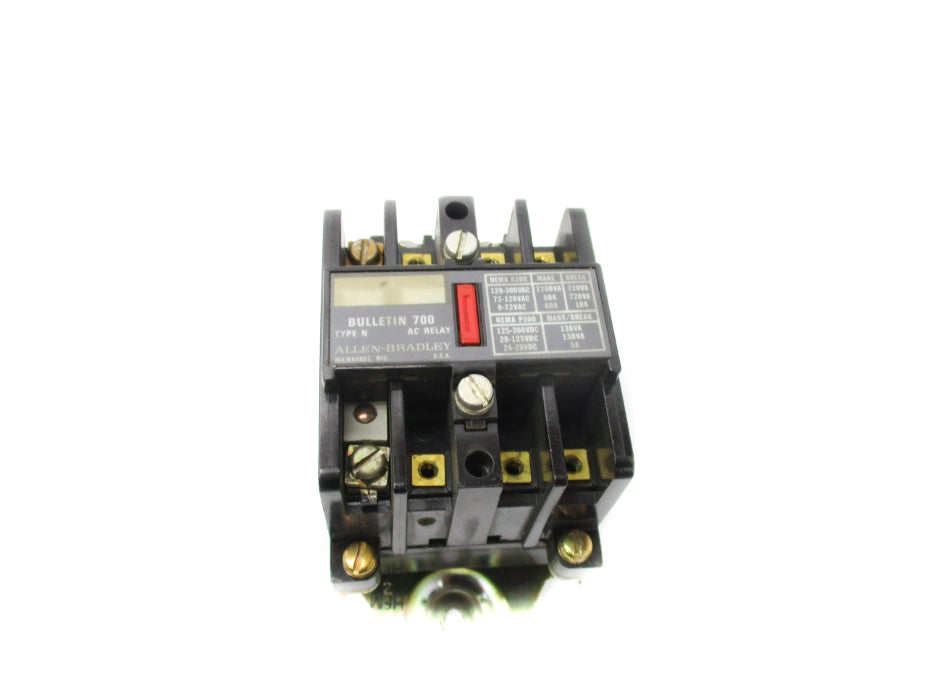 ALLEN BRADLEY 700-N220A1 SER. C 110/120V 10A UNMP