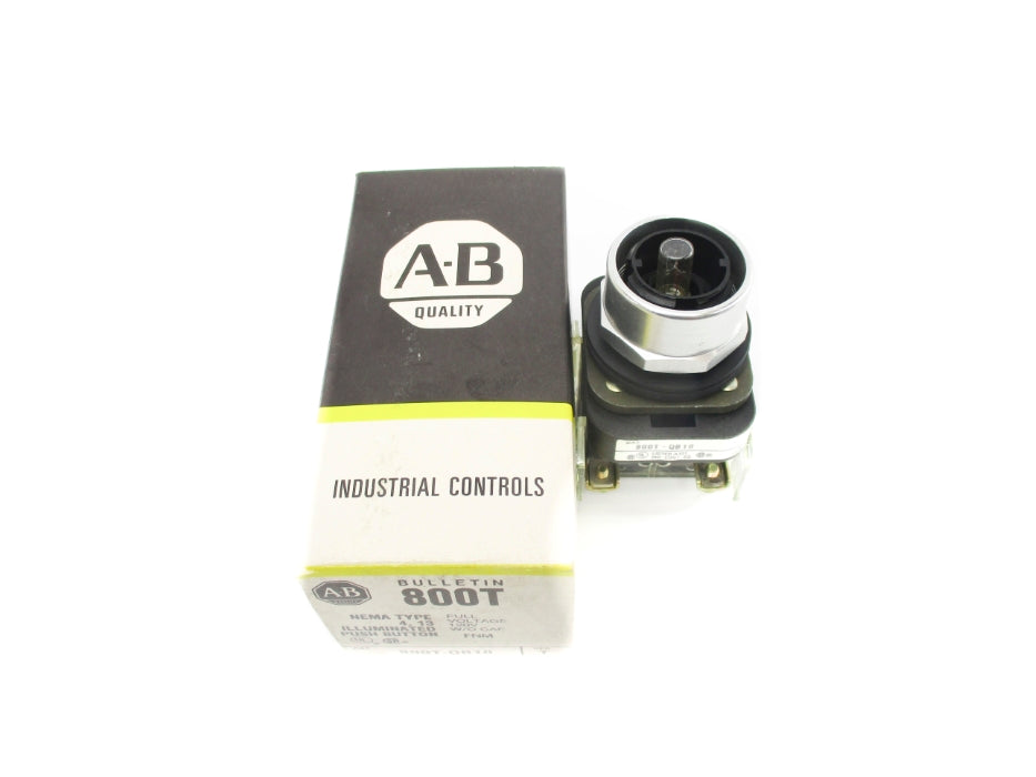 ALLEN BRADLEY 800T-QB10 SER. T (BK/YL) NSMP