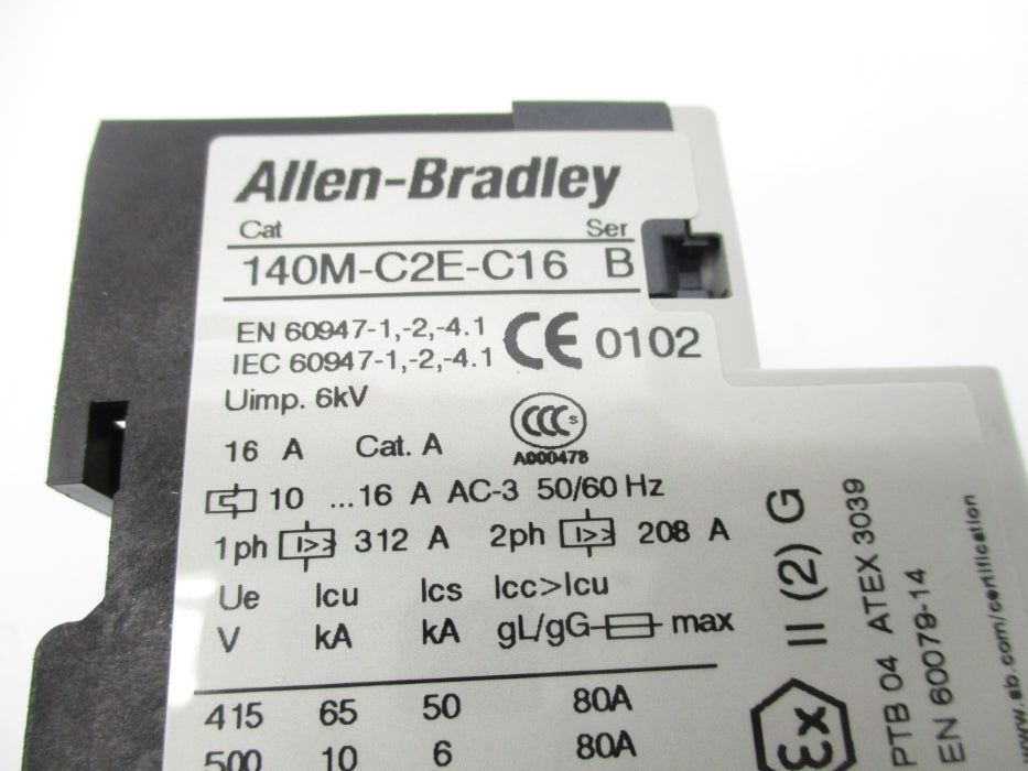 ALLEN BRADLEY 140M-C2E-C16 SER. B NSNP