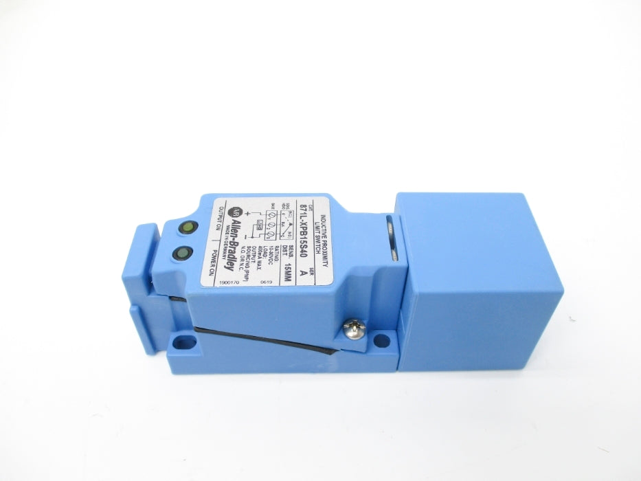 ALLEN BRADLEY 871L-XPB15S40 SER. A (GY/BL) NSMP