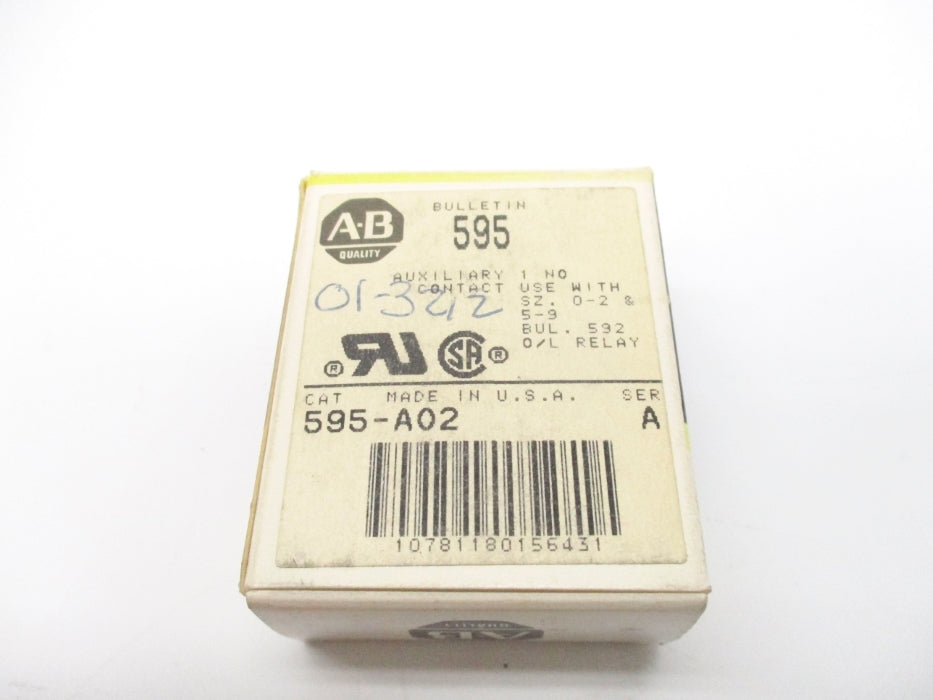 INDUSTRIAL SPARE PART 595-A02 SER. A (BK/YL) NSMP