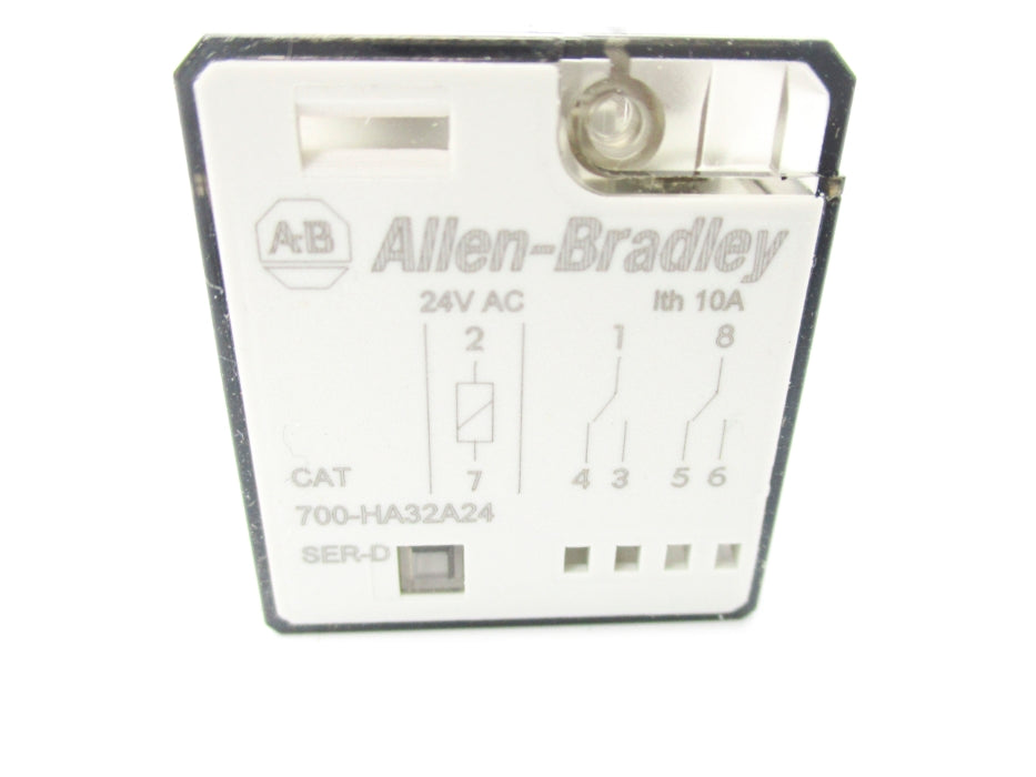 ALLEN BRADLEY 700-HA32A24 SER. D 24VAC 10A UNMP