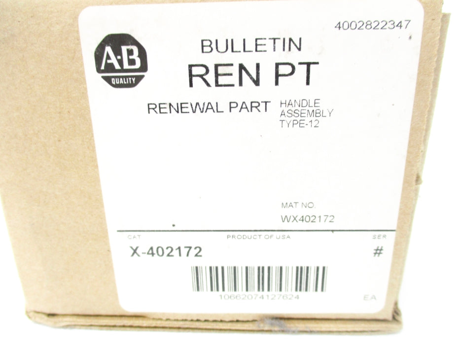 ALLEN BRADLEY X-402172 (BR/WH) NSMP