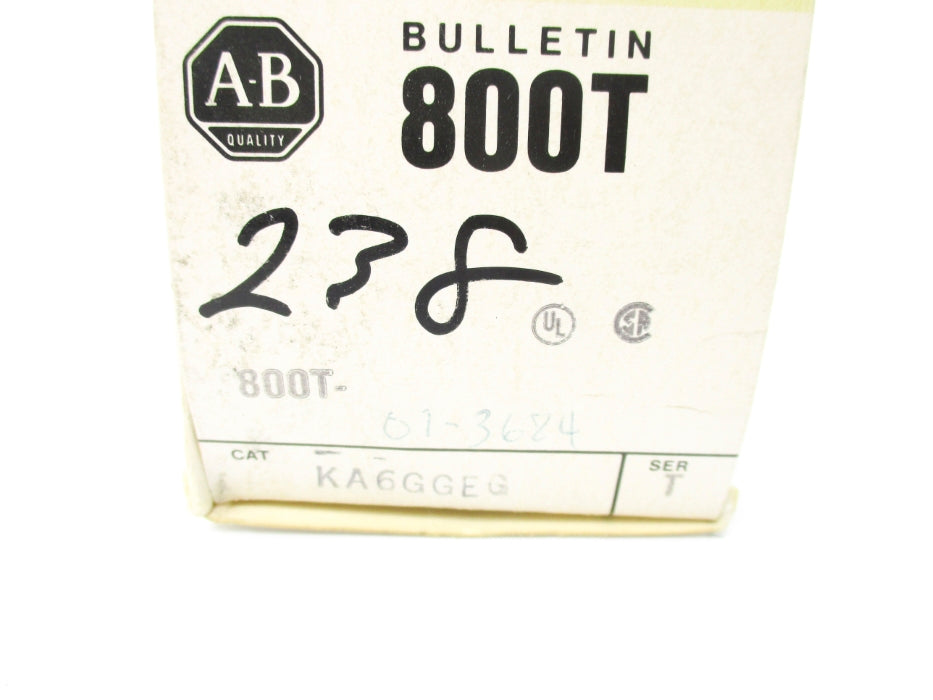 INDUSTRIAL SPARE PART 800T-KA6GGEG SER. T (BK/YL) NSMP