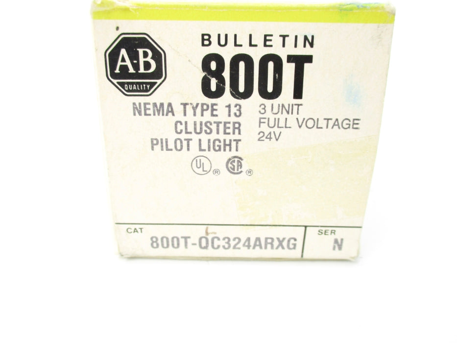 INDUSTRIAL SPARE PART 800T-QC324ARXG SER. N (AS PICTURED) (BK/YL) NSMP