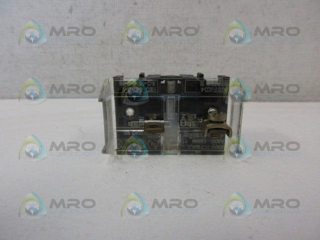 ALLEN BRADLEY 800T-XD4 SER E CONTACT BLOCK *USED*