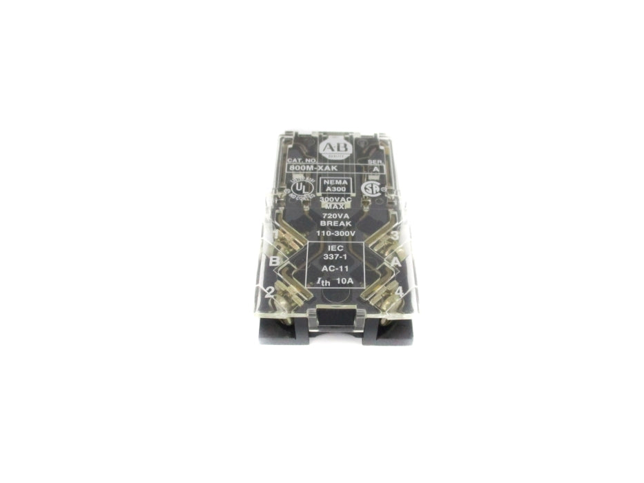 INDUSTRIAL SPARE PART 800M-XAK SER. A 300VAC NSNP