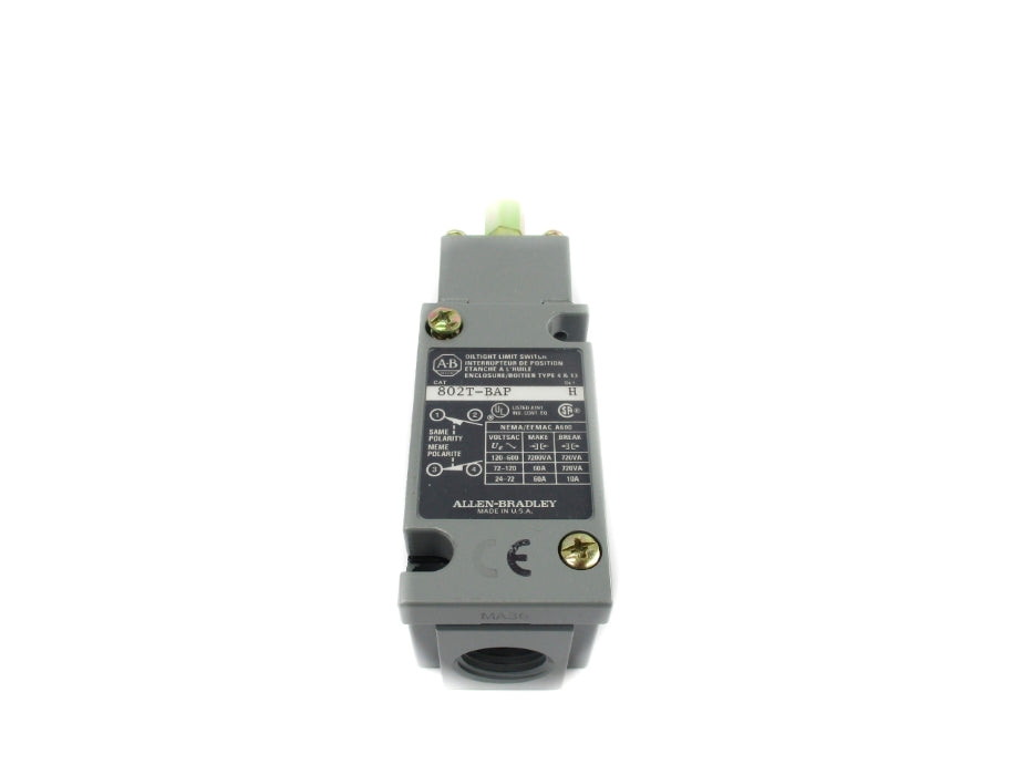 ALLEN BRADLEY 802T-BAP SER. H NSNP