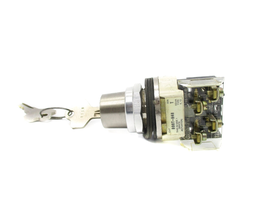 ALLEN BRADLEY 800T-H48A SER. T (BK/YL) NSMP