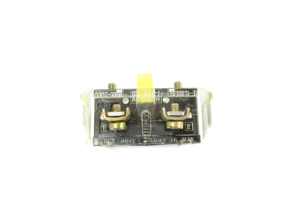ALLEN BRADLEY 800T-XD6 SER. D (BK/YL) NSMP