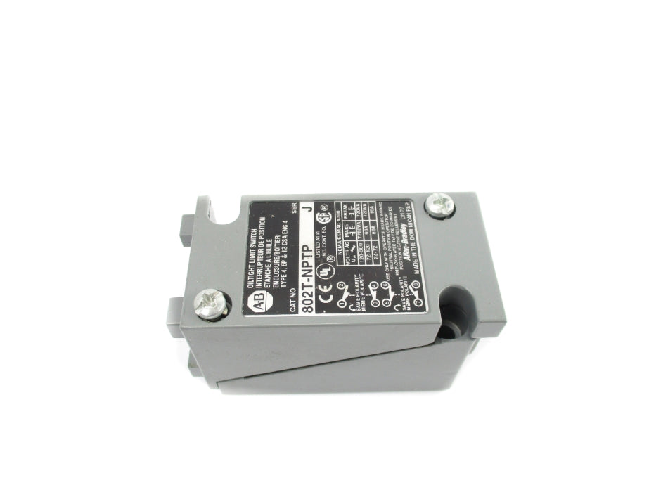 ALLEN BRADLEY 802T-NPTP SER. J (AS PICTURED) (WH) NSMP