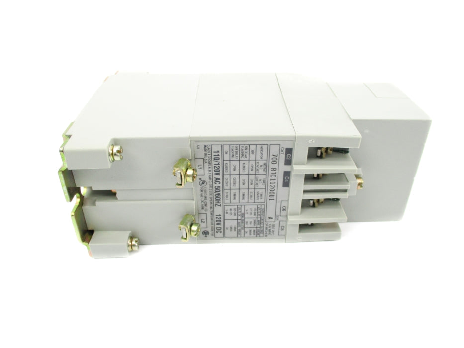 ALLEN BRADLEY 700-RTC11200U1 SER. A 110/120VAC/DC 30A 05.2S-1.64M (BR/YL) NSMP
