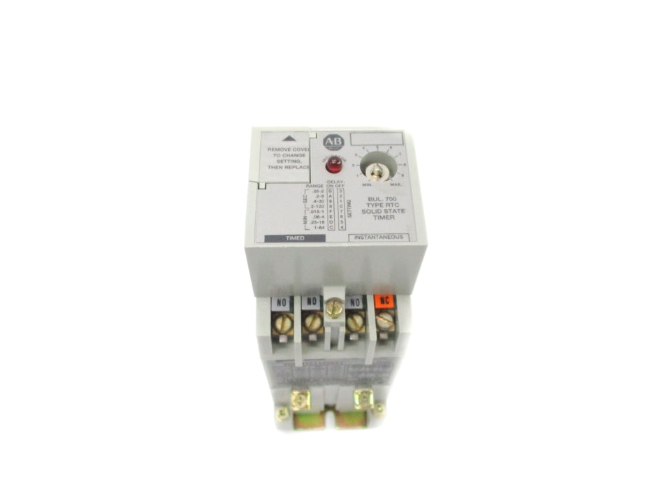 ALLEN BRADLEY 700-RTC11200U1 SER. A 110/120VAC/DC 30A 05.2S-1.64M (BR/YL) NSMP