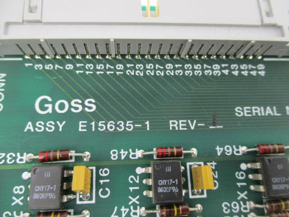GOSS E15635-1 REV. 1 NUPI