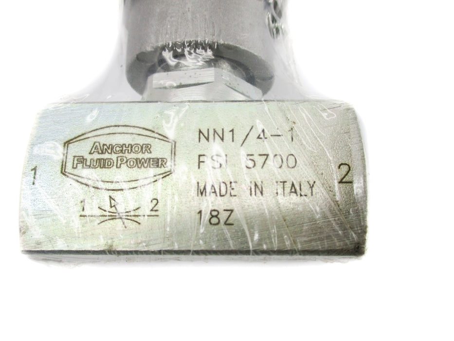 ANCHOR FLUID POWER NN1/4-1 5700PSI NSNP